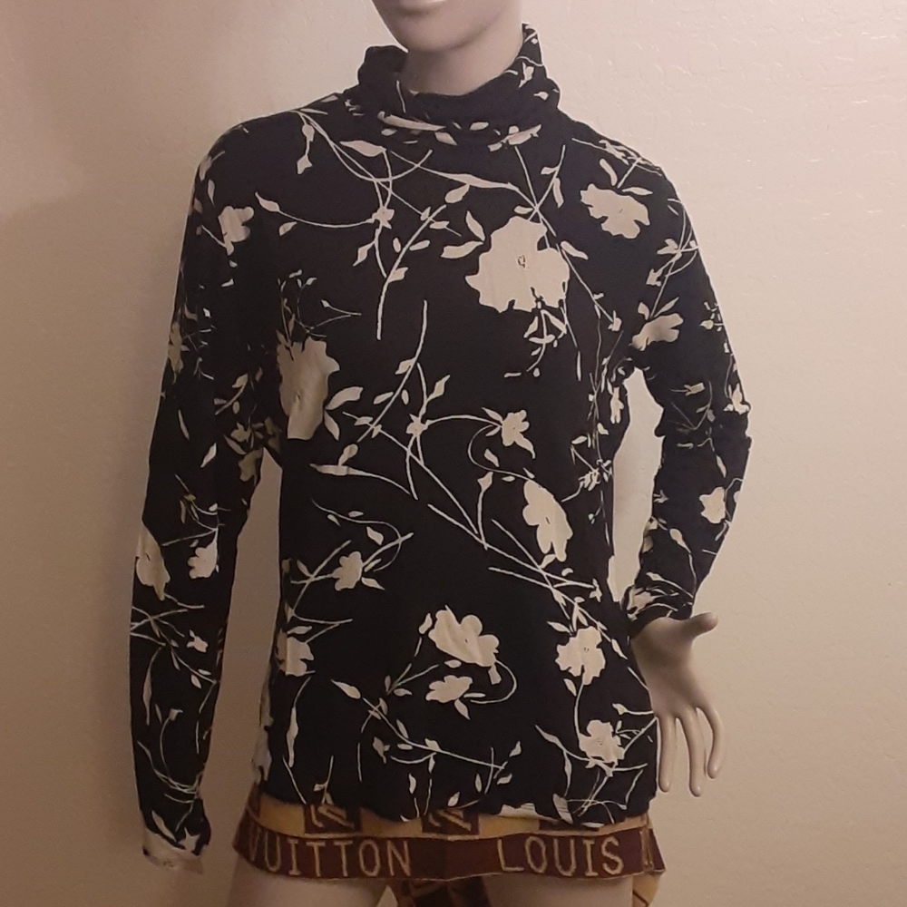 Women's Blouse Floral Print Who What Wear BNWT